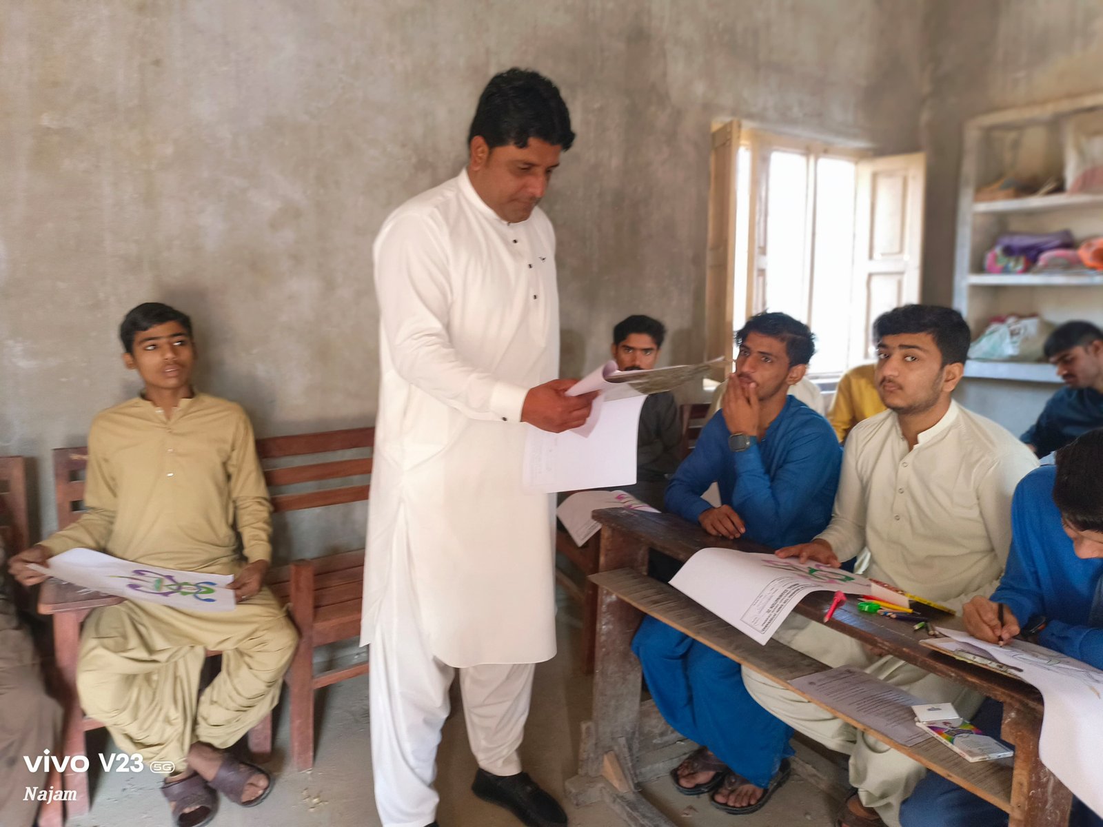 GBMH school Nasirabad  Taluka Nasirabad  Distt:- Kamber shahdad kot  .